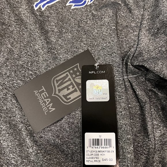 Buffalo Bills Men's New Quarter Zip Size Medium - Picture 2 of 3